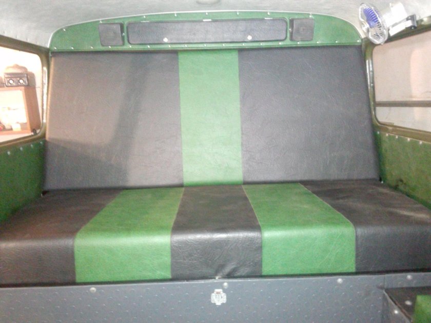 Диван в УАЗ Буханка чертежи