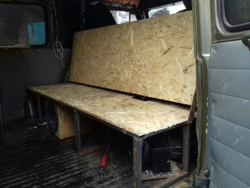 Рундуки в УАЗ Буханка