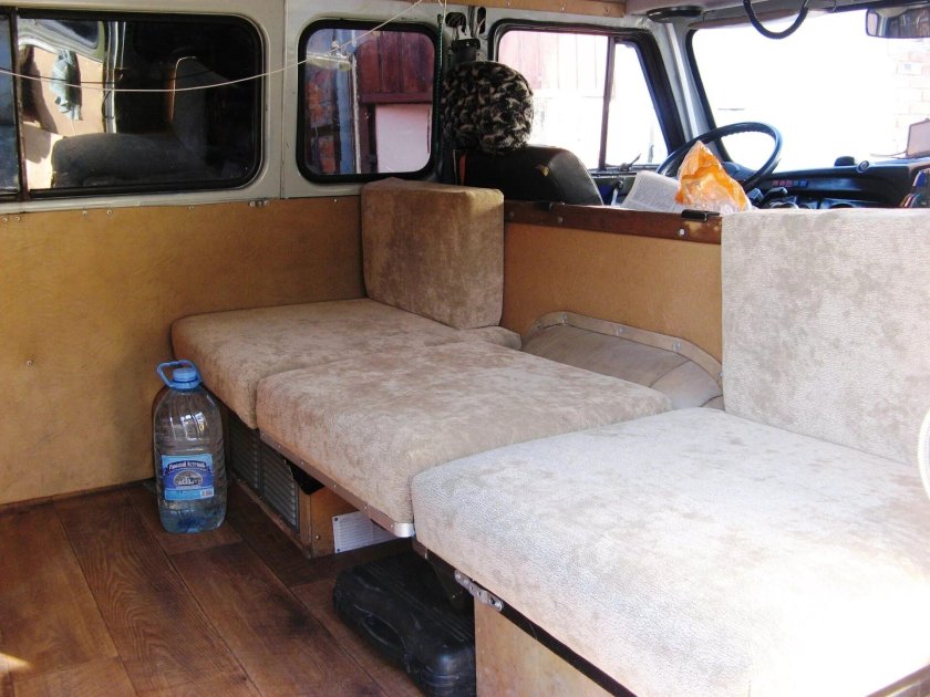 Спальник в УАЗ 3909