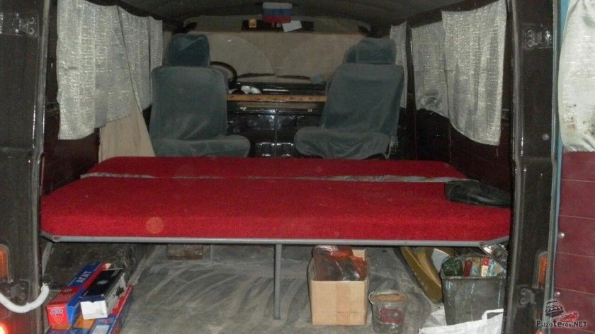 Спальник в УАЗ 2206
