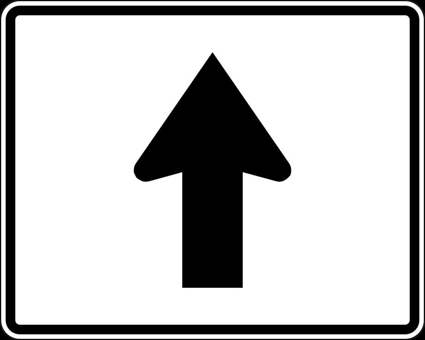 Табличка "стрелка"