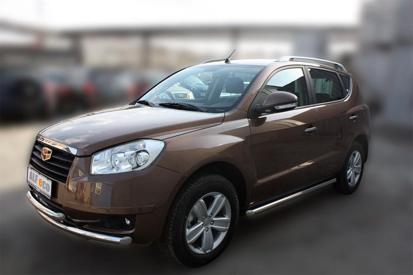 Geely Emgrand x7 пороги