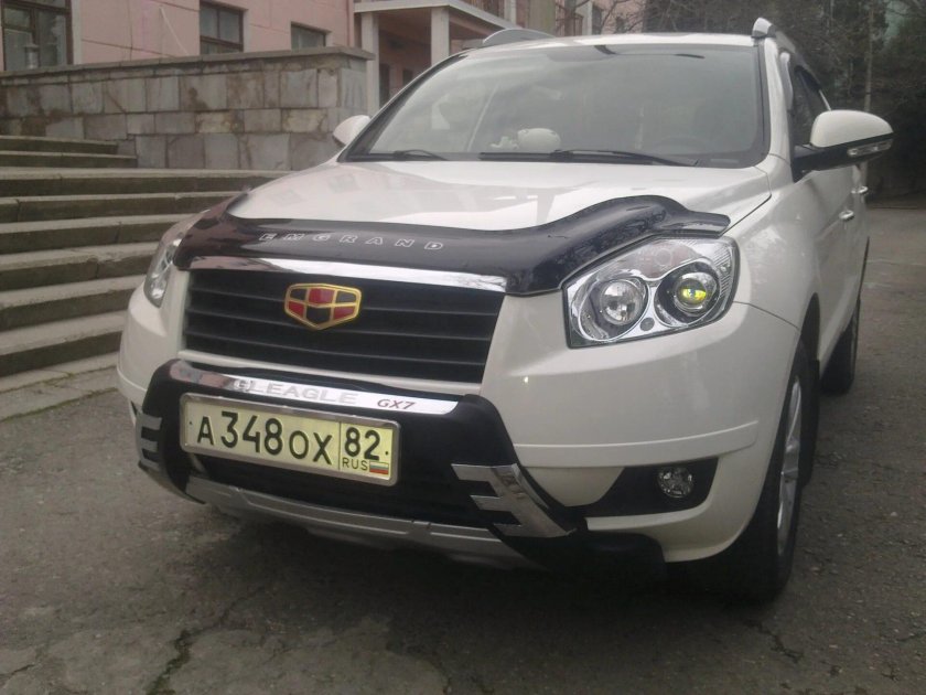 Geely Emgrand x7 обвес