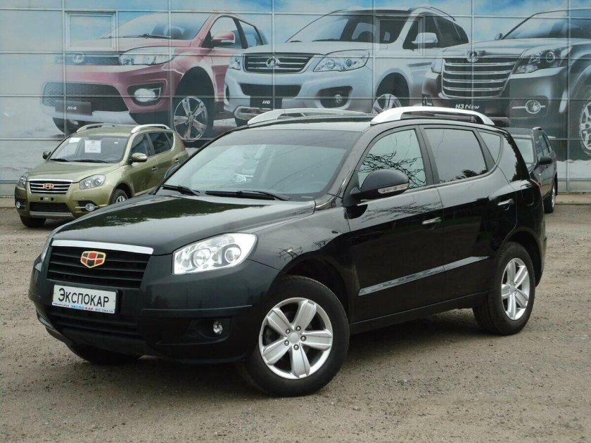 Geely Emgrand x7 черный