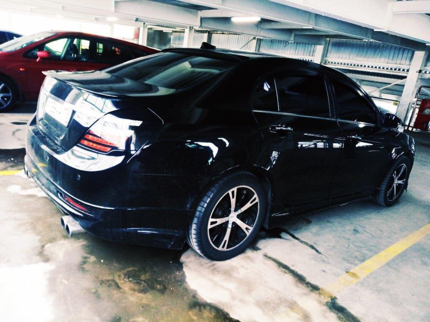 Geely Emgrand ec7 заниженная