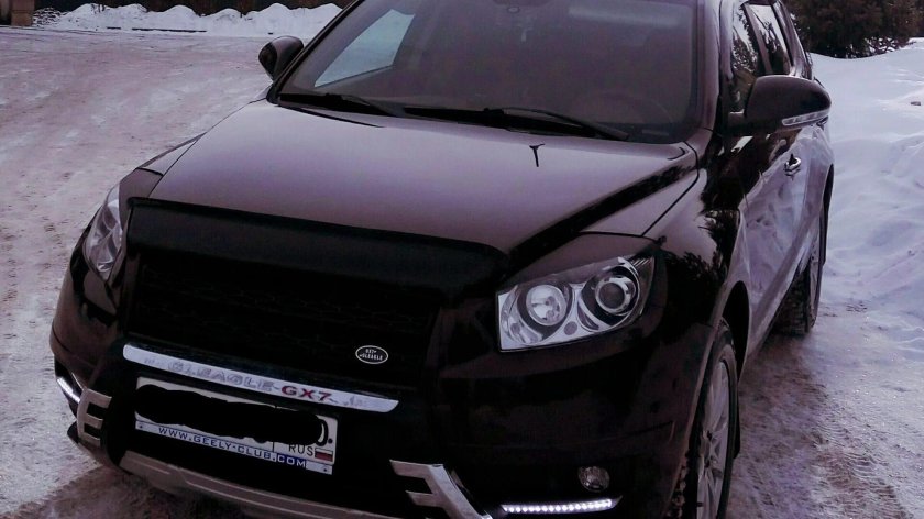 Geely Emgrand x7 реснички