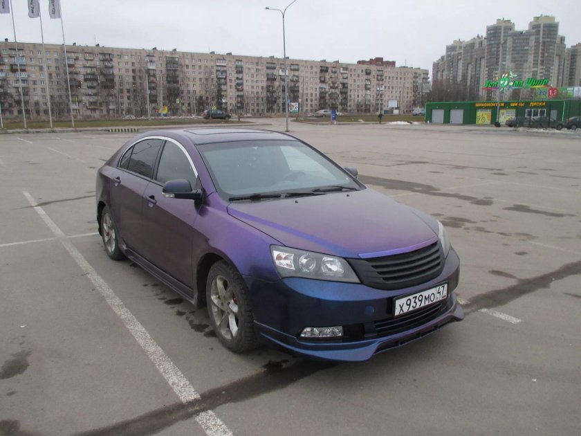 Geely Emgrand ec7 тюнинг