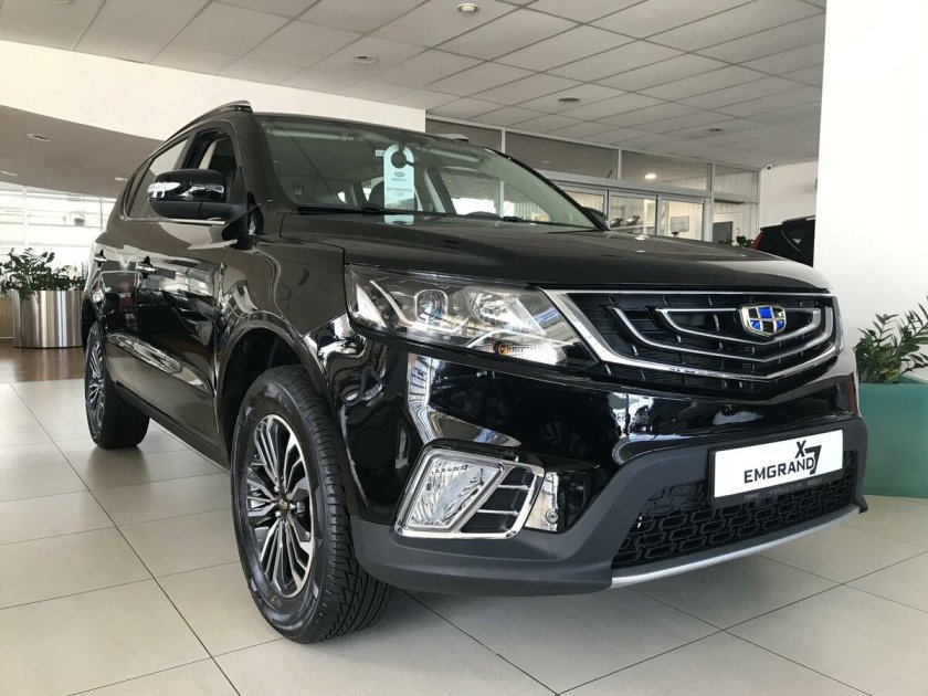 Geely Emgrand x7 черный