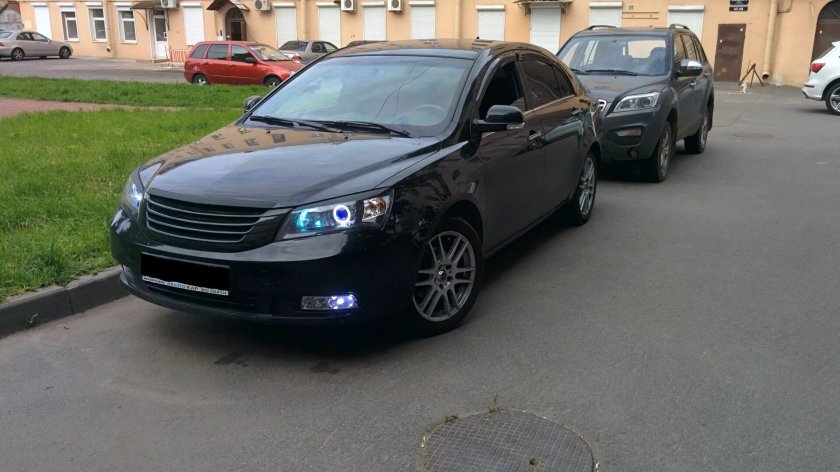 Geely Emgrand ec7 тюнингованный