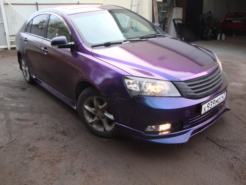 Geely Emgrand ec7 обвес