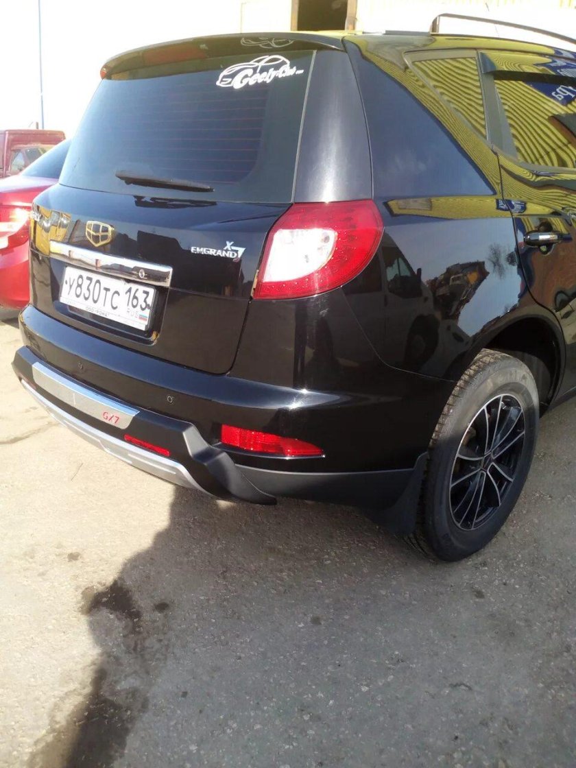 Geely Emgrand x7 тюнинг