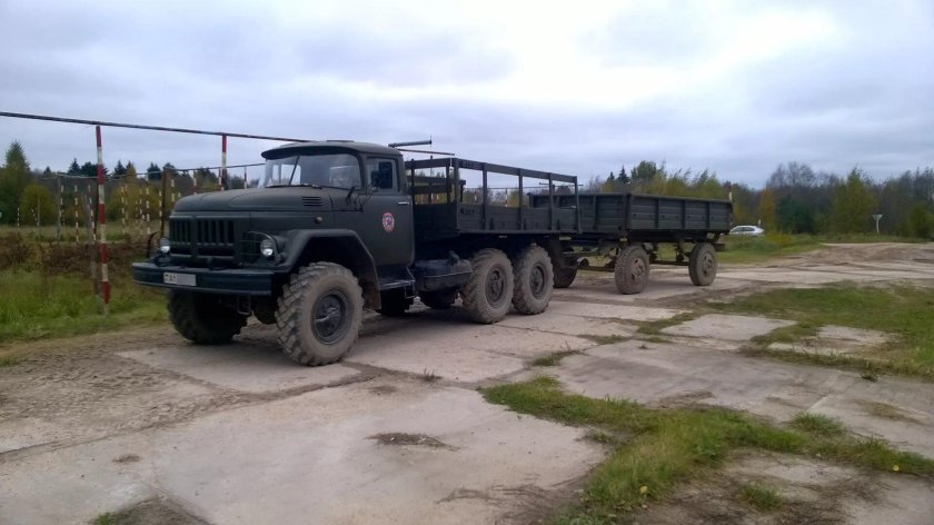 ЗИЛ 131 лесовоз с роспуском