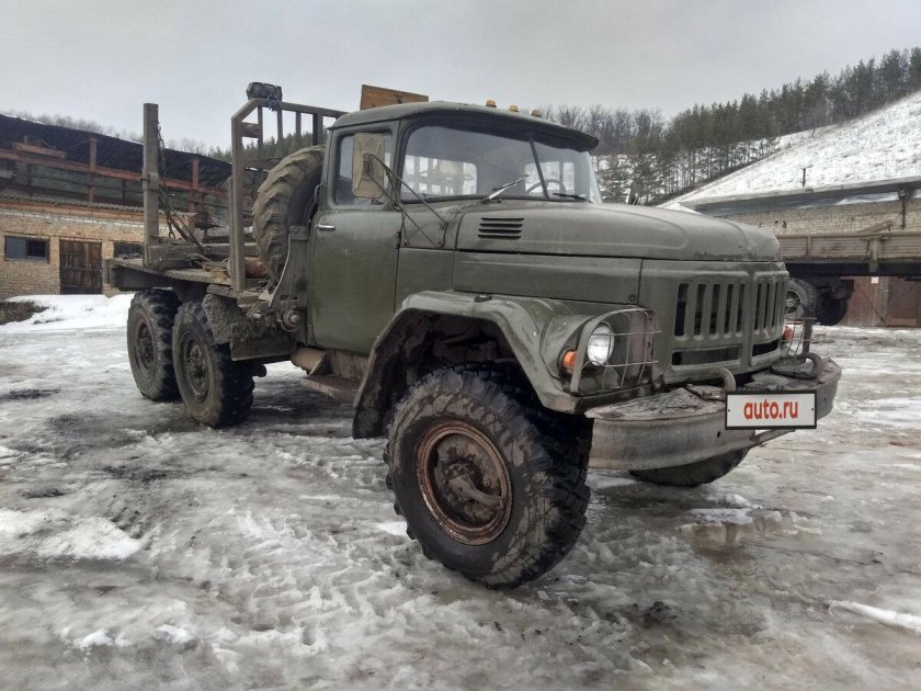 ЗИЛ 131 лесовоз с роспуском
