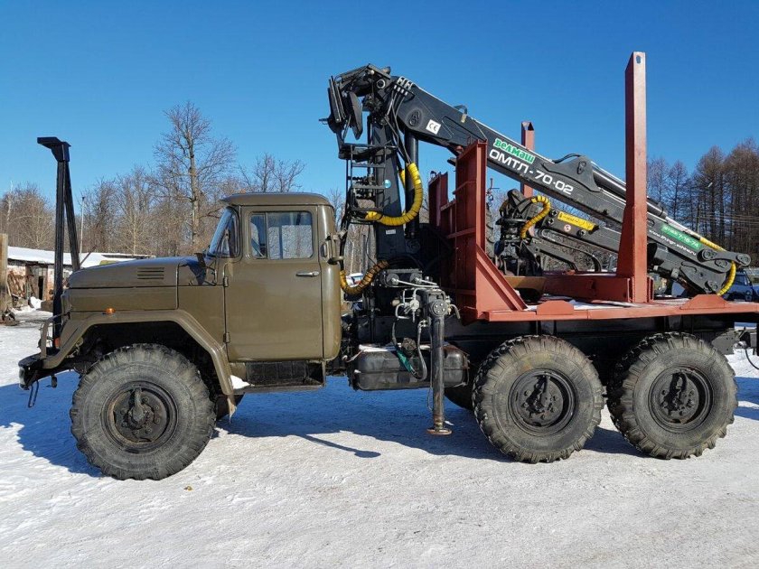 ЗИЛ 131 лесовоз