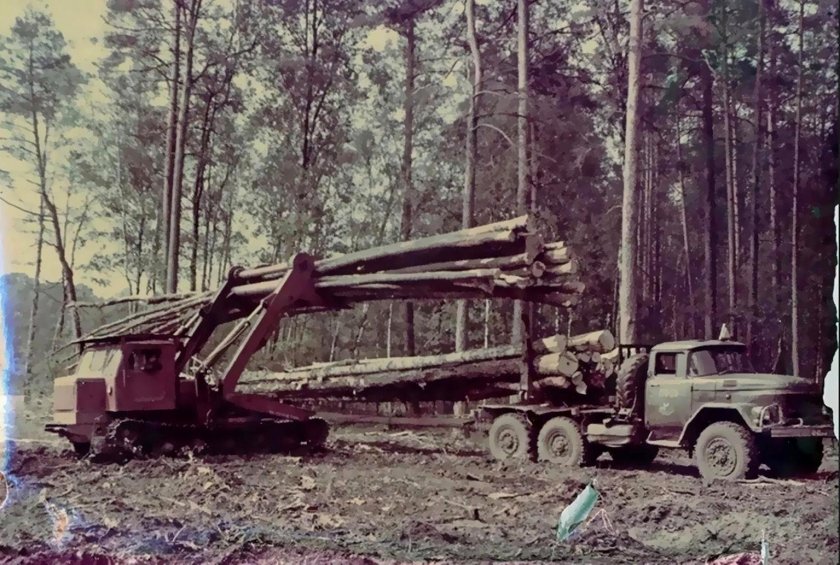 ЗИЛ 131 ЛТ 25 лесовоз