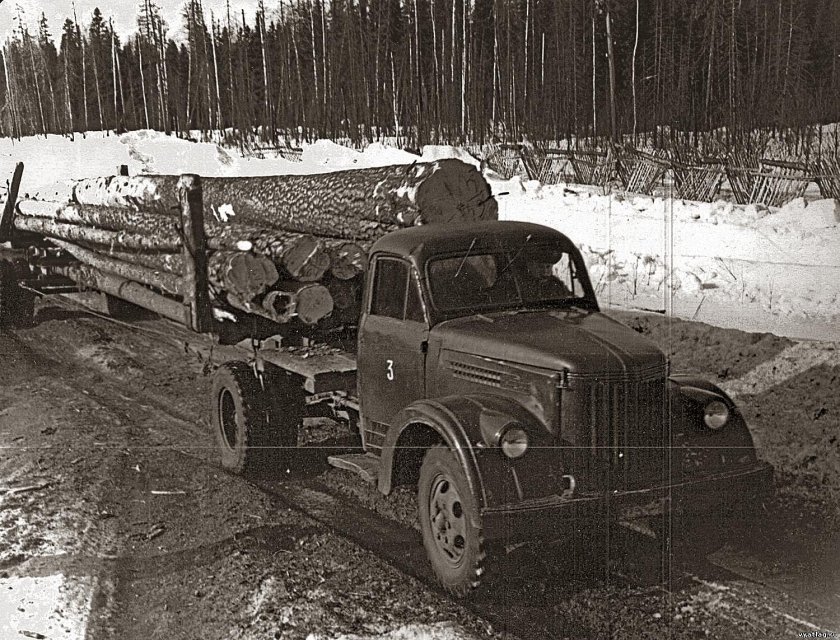 УРАЛЗИС 355 лесовоз