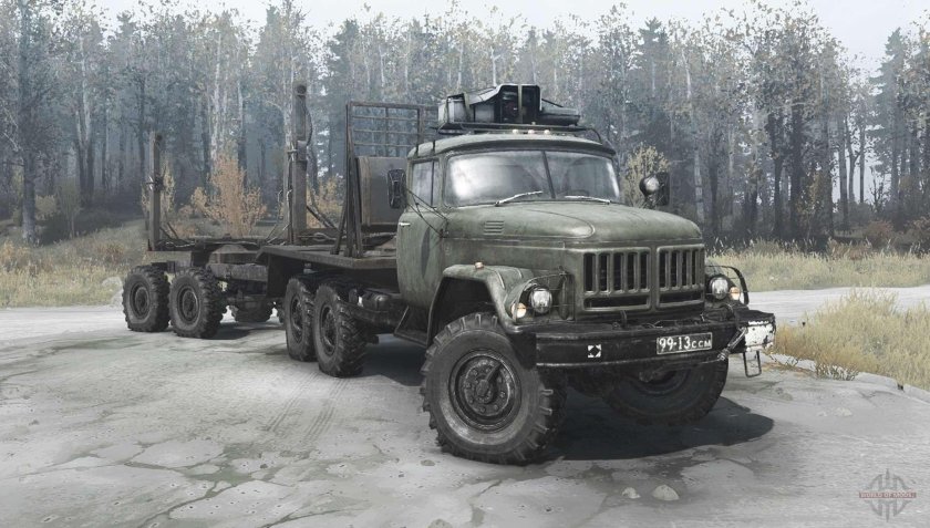ЗИЛ 131 лесовоз