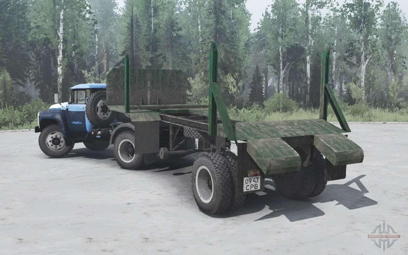 ЗИЛ 130 лесовоз