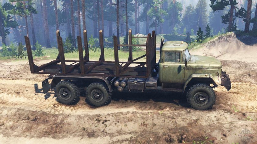 ЗИЛ 131 8х8 лесовоз