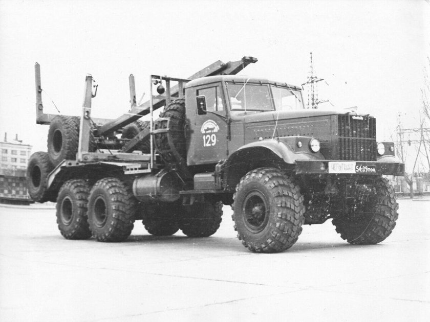 КРАЗ-255л с прицепом ТМЗ-803