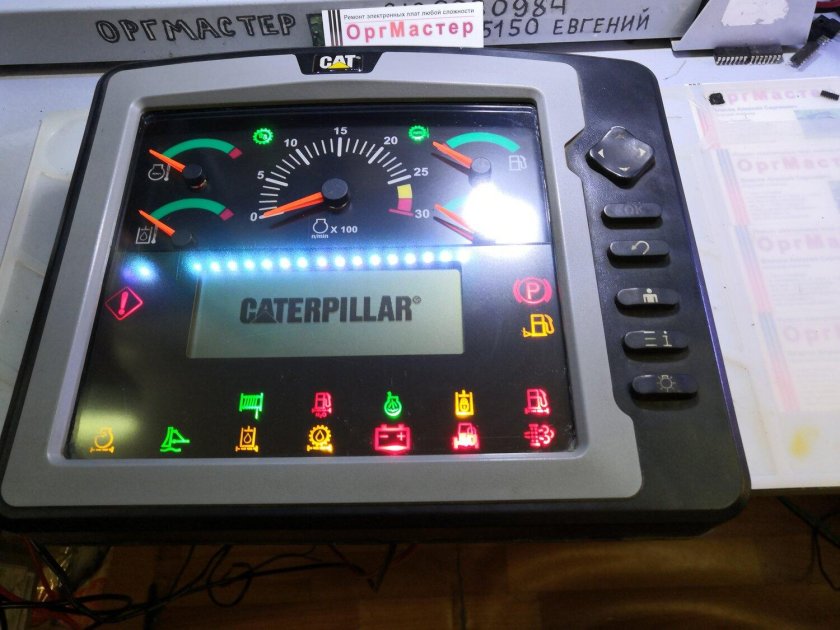 Приборная панель Катерпиллер 434f2