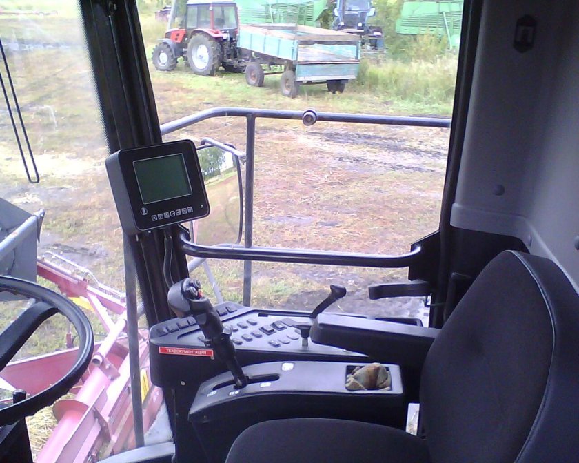 Комбайн Полесье gs12 кабина