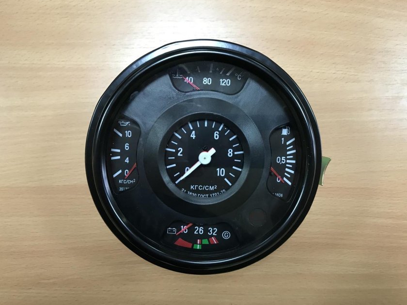 Комбинация приборов 24в ПАЗ 50.3801