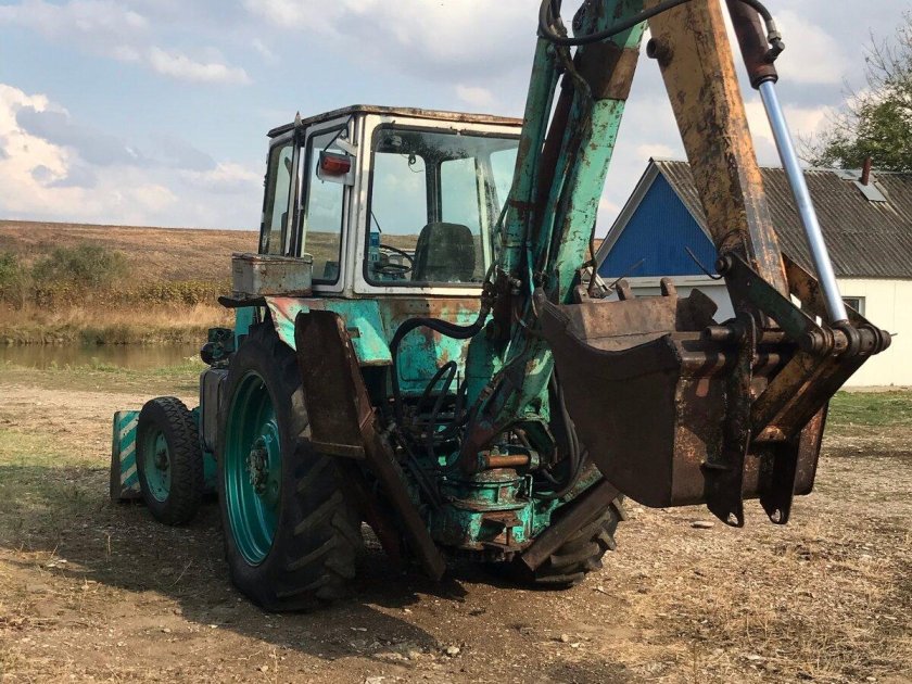 Трактор 80 юмз экскаватор