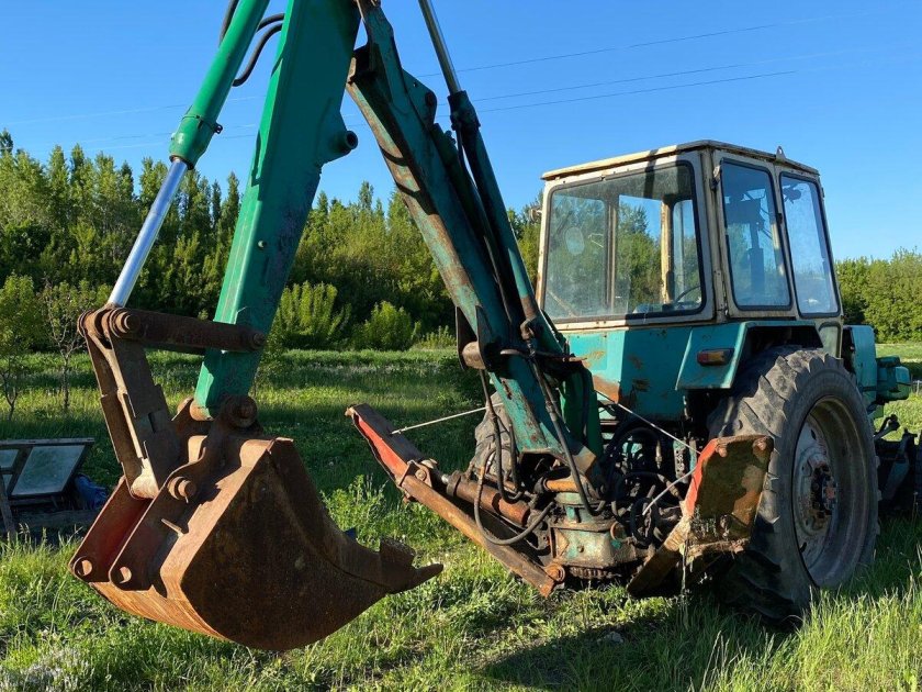Трактор 80 юмз экскаватор