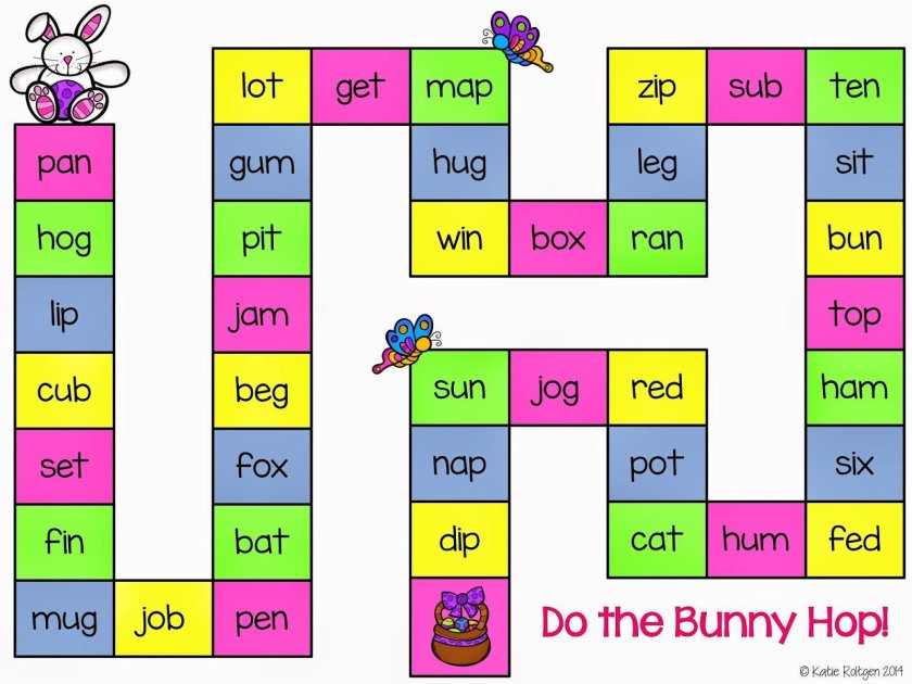 Настольная игра чтение английский