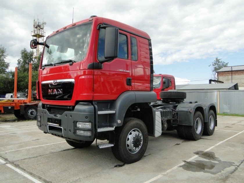Man TGS 6x6 седельный тягач