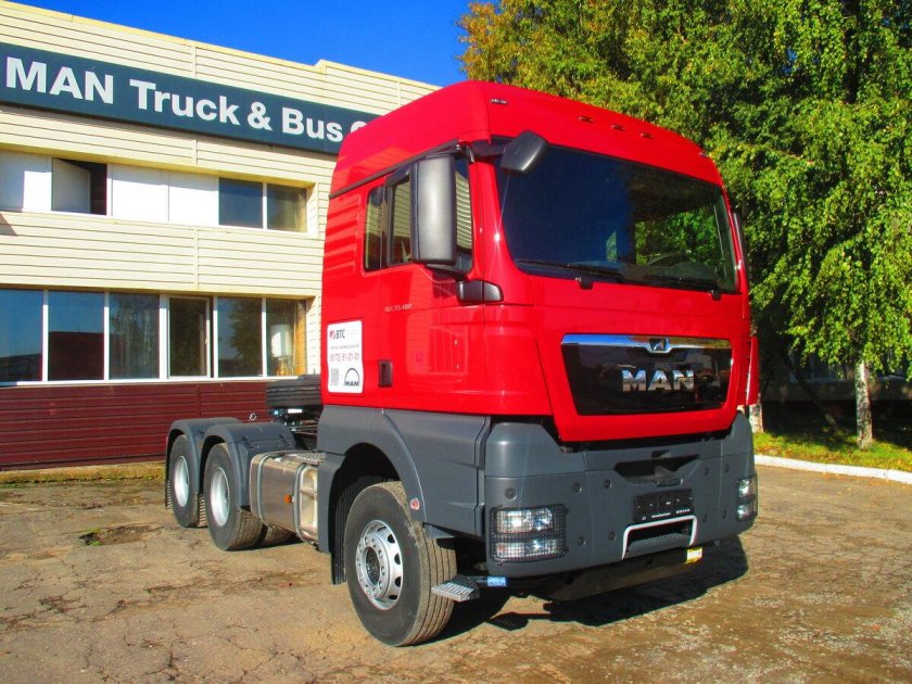 Man тягач 6×4