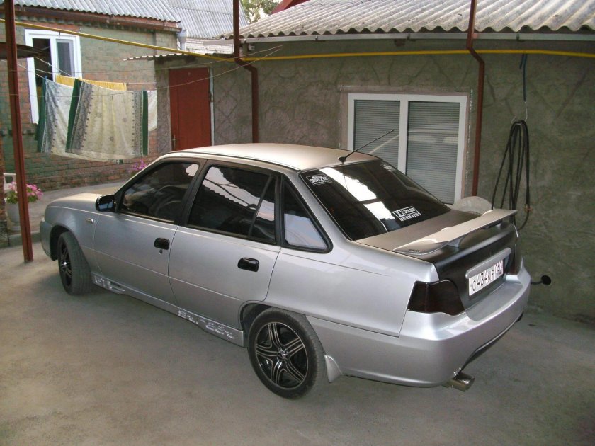 Daewoo Nexia 1 Tuning белый