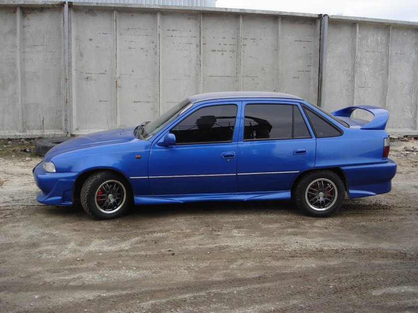 Daewoo Nexia n150 синяя