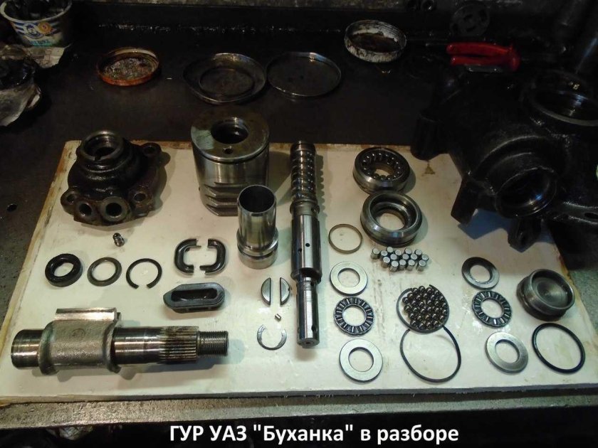 Ремкомплект рулевого редуктора УАЗ 469