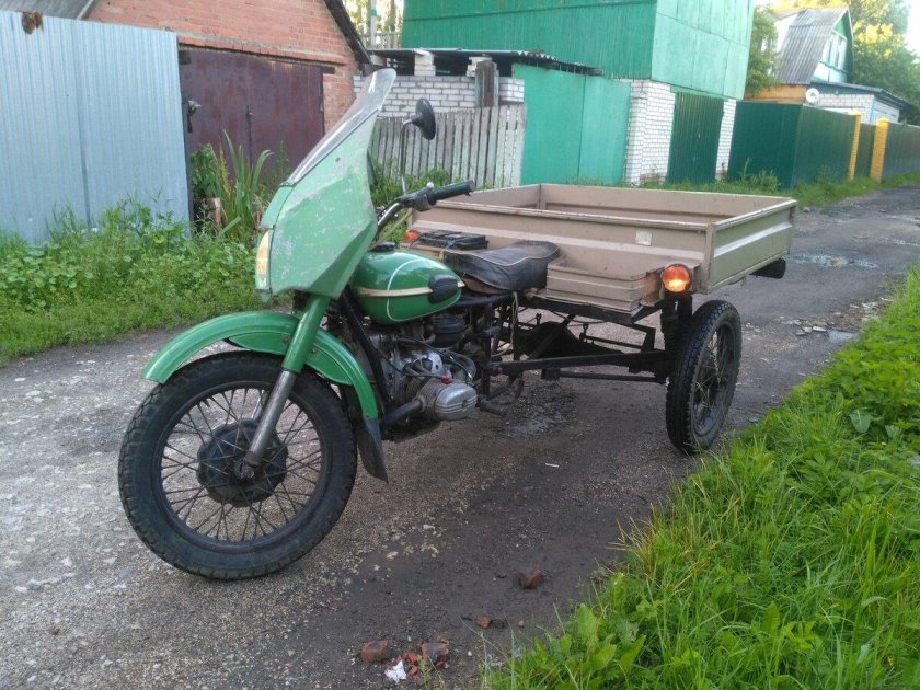 Мотоцикл Урал мг 350 грузовой