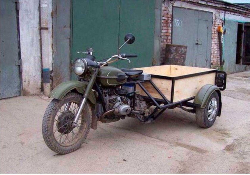 Трицикл, муравей - муравей, Урал.