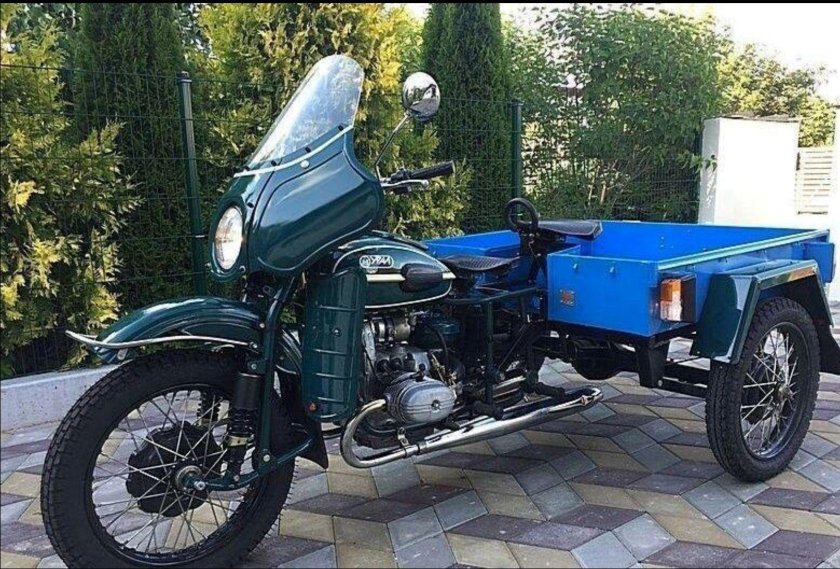 Мотоцикл урал нового образца