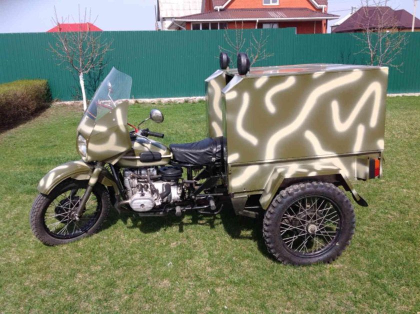 Мотоцикл Урал 3х колесный
