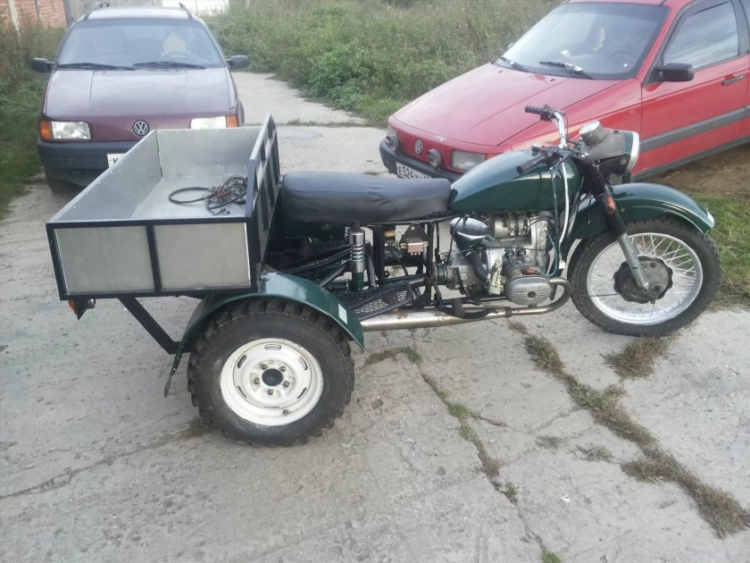 Мотоцикл Урал 3х колесный