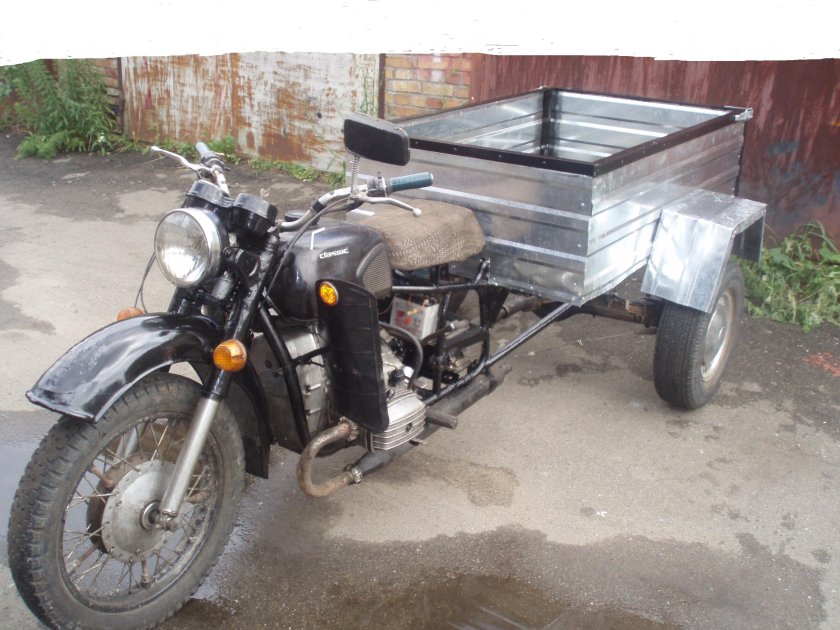 Грузовой трицикл Урал Днепр