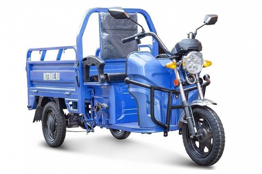 Грузовой электротрицикл rutrike гибрид 1500 60v1000w