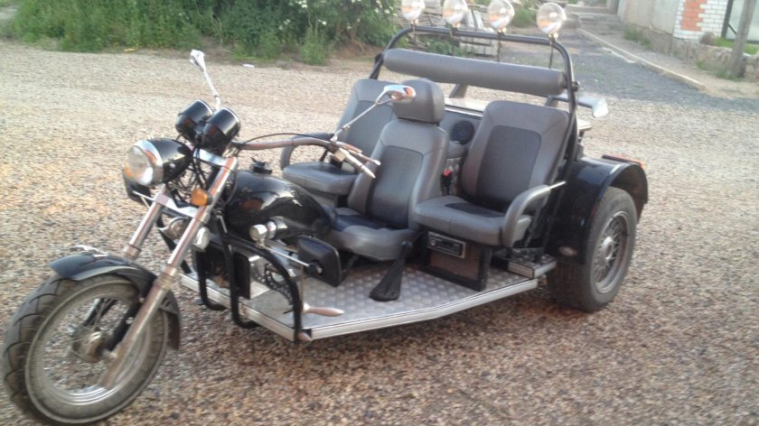 Трайк Урал самоделки