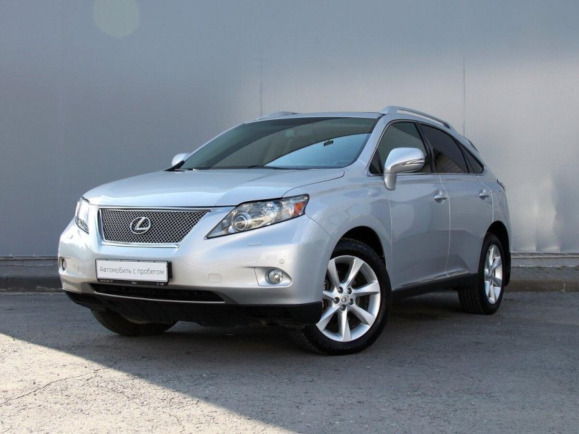 Лексус РХ 350 серебристый