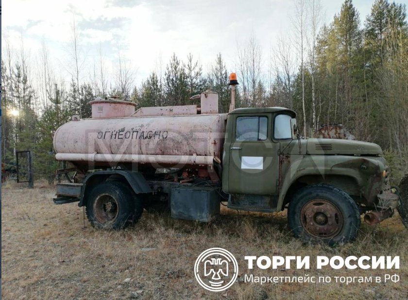 Зил 130 бензовоз