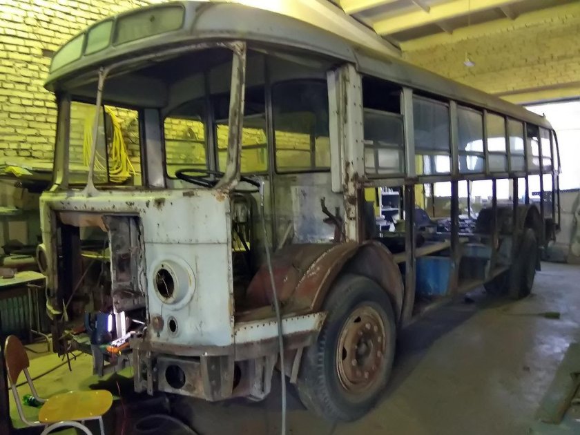 ЗИЛ 158 внутри