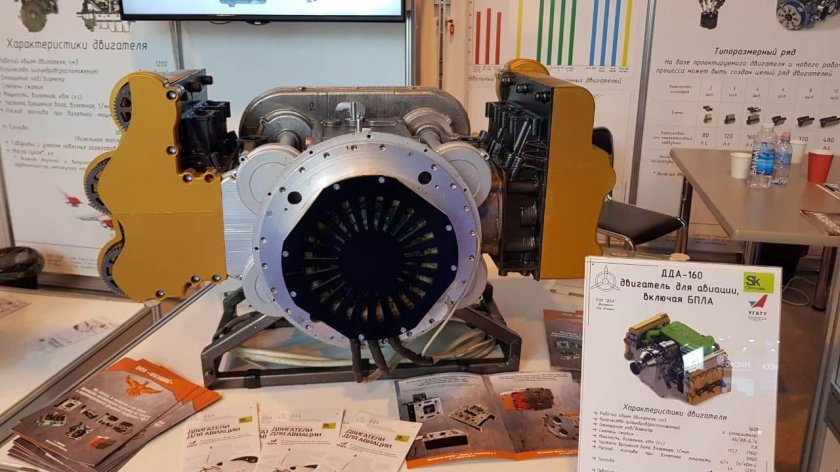 Авиационного поршневого двигателя ДДА-160