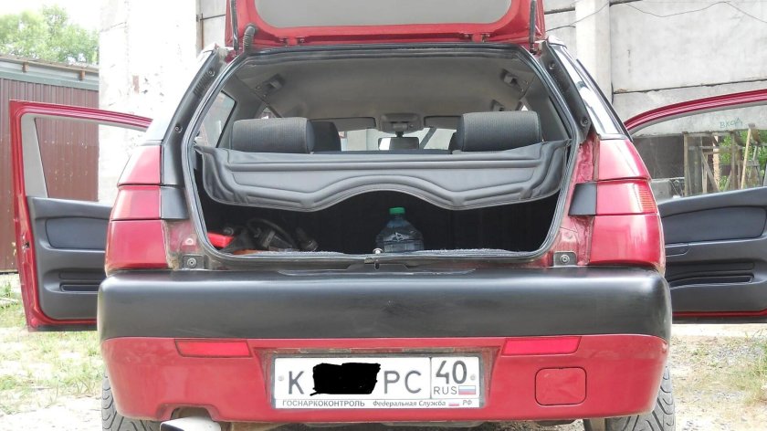 Альфа Ромео открытие багажника