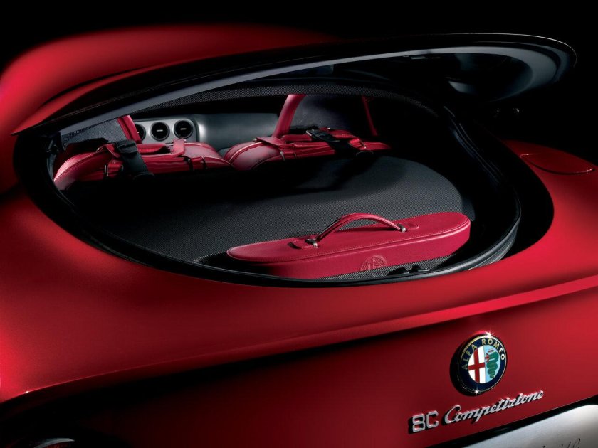 Alfa Romeo 8c Competizione багажник