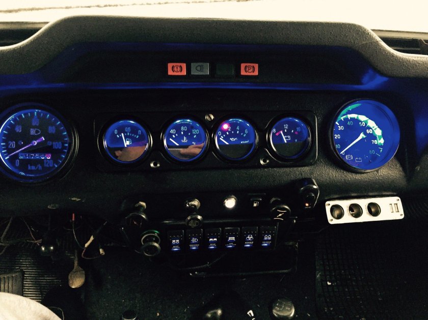 Приборная панель уаз хантер